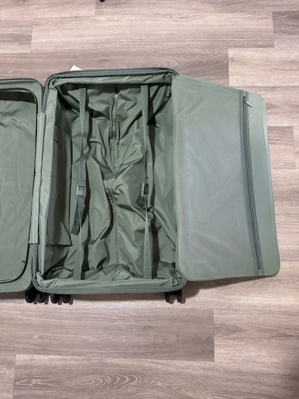 BEIS Olive Green Hardside Carry-On Spinner